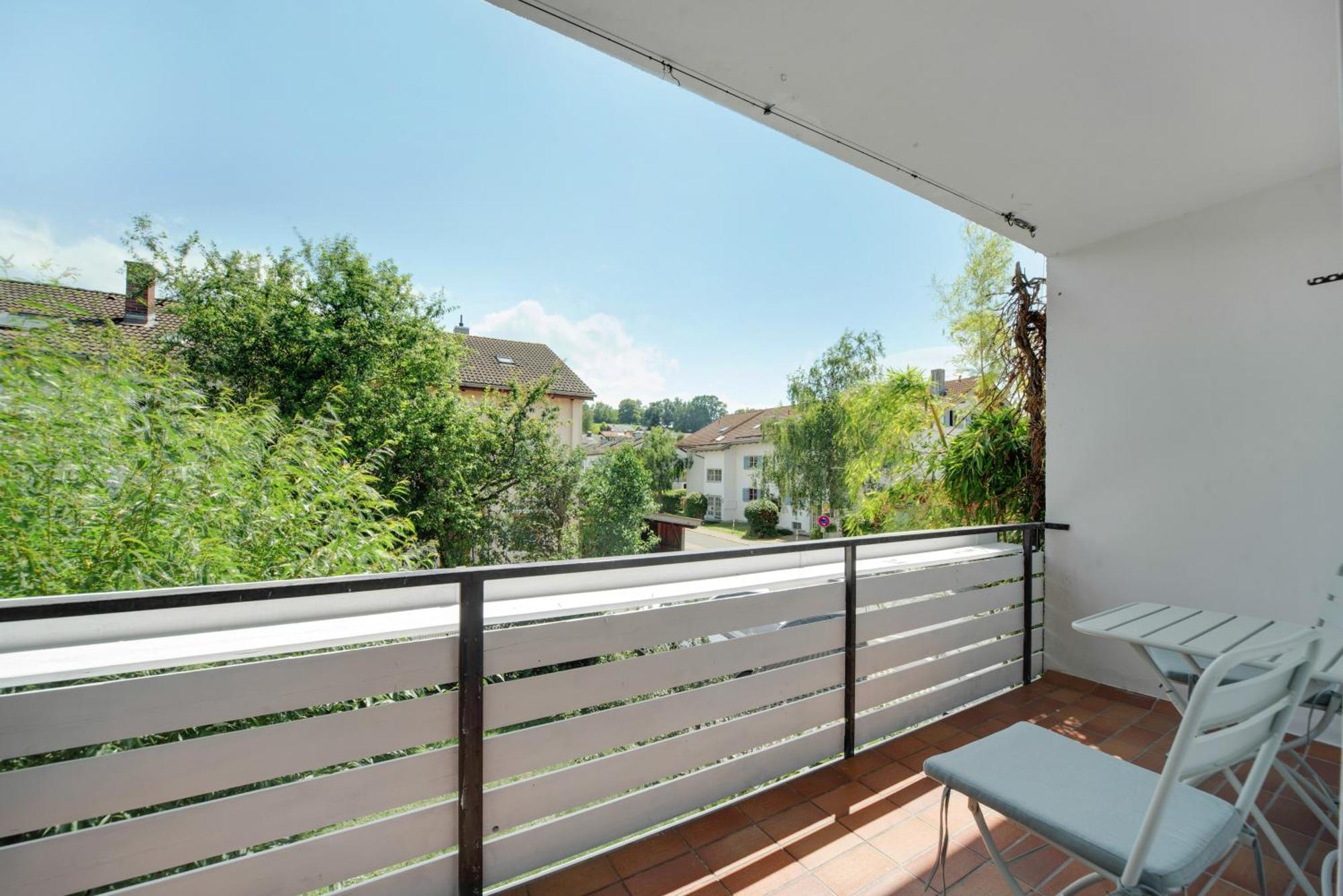 Chiemsee Ferienwohnung Gartenblick Prien am Chiemsee Esterno foto